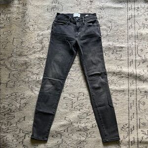 Frame Denim Women's Black Skinny Jeans